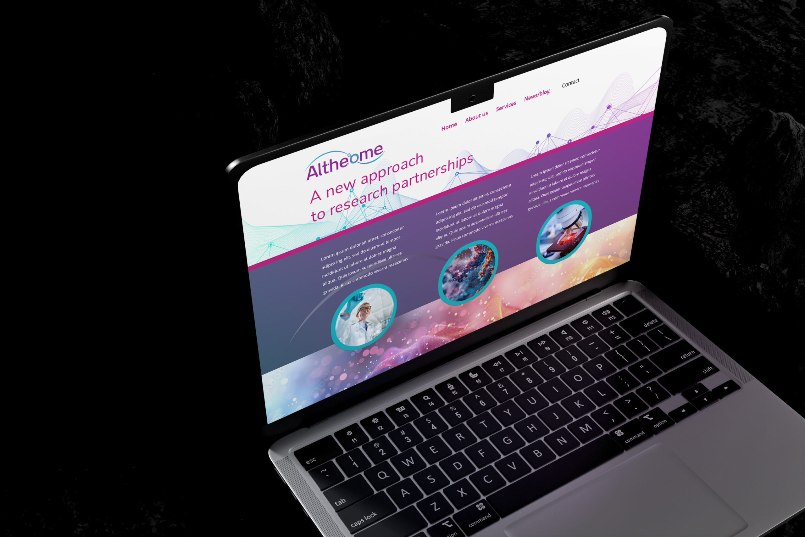 Altheome Laptop Mockup 2